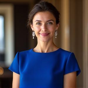 Photo de Claire B. avant et après une création sur mesure