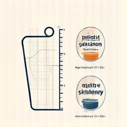 Icônes représentant des services connexes : un patron de couture, une règle de gradation, un échantillon de tissu sur une table, illustrant les services de patronage, gradation et échantillonnage.
