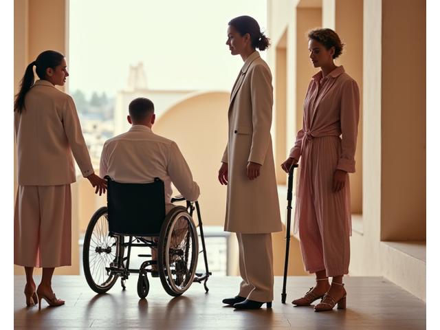 Photographie de personnes avec diverses capacités et handicaps