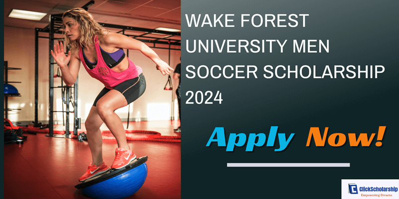 Wake Forest University men soccer scholarship