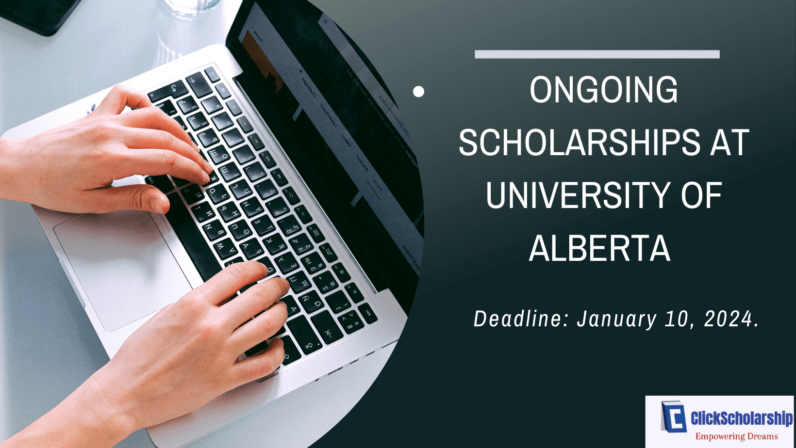 Ongoing scholarships at university of Alberta
